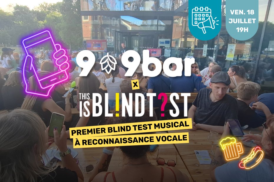 Soirée Blind Test au 9-9bar le 18 juillet 2025