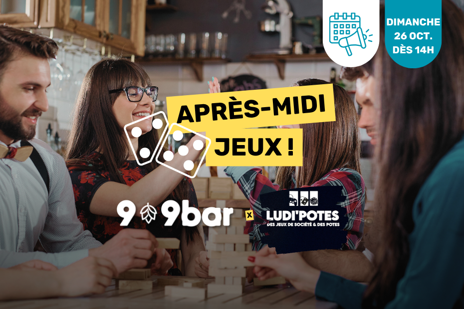 apres-midi jeux avec ludi'potes au 9-9bar