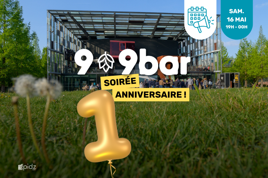 Soirée anniversaire 9-9bar Oignies 16 mai 2026
