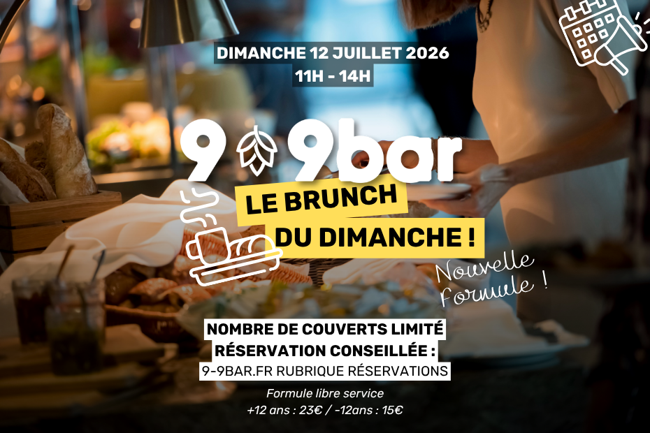 brunch du 9-9bar dimanche 12 juillet