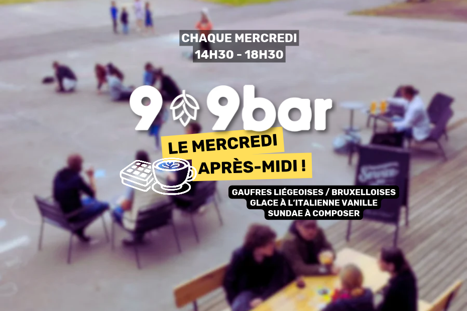 nouveau ouverture mercredi après-midi 9-9bar oignies